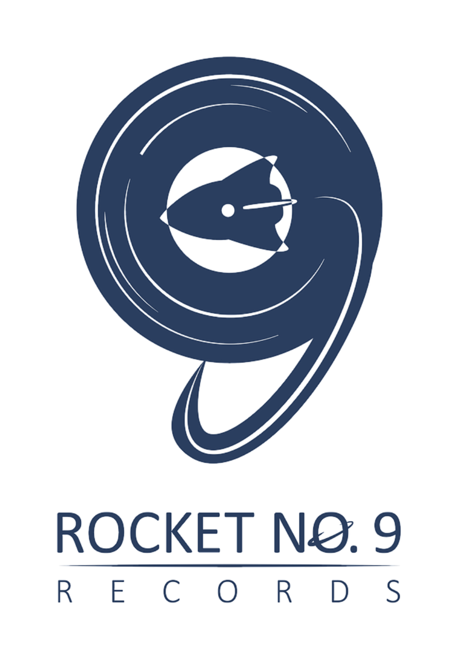Logo for recording company, Rocket No 9